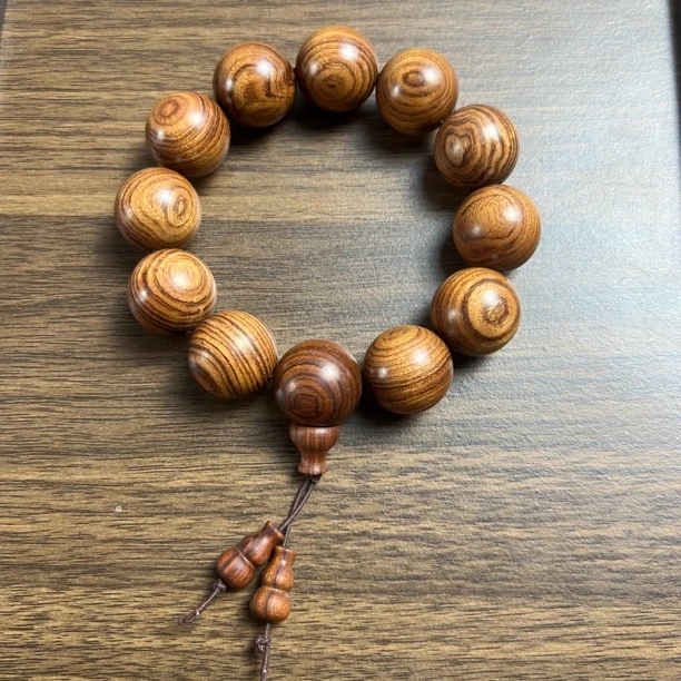 沙漠铁手串健身球保健球手掌转球秒沉水手球