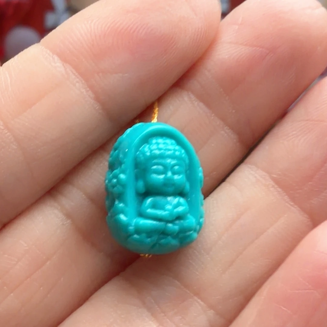 绿松石未镶嵌颈饰