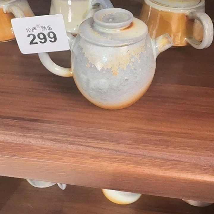 沁庐柴窑古法柴烧全手工茶具