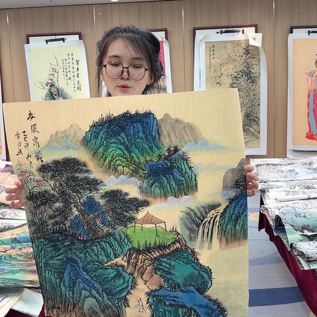 国画美女你好今天有没有收到