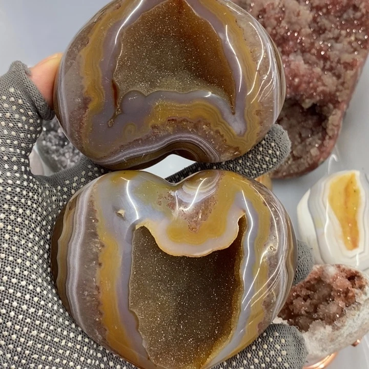 珠宝半成品紫晶未镶嵌