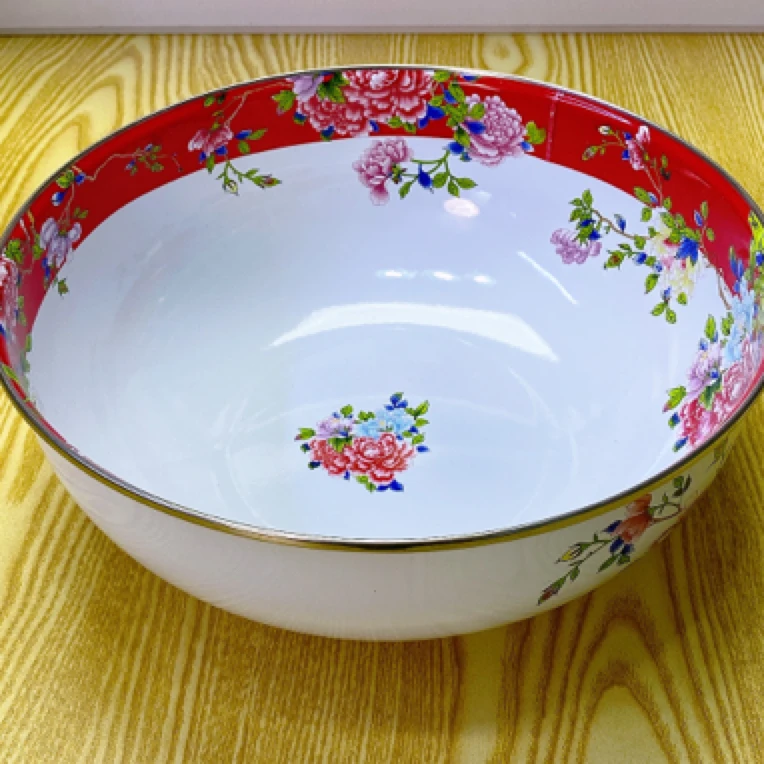 26公分搪瓷搅拌汤盆