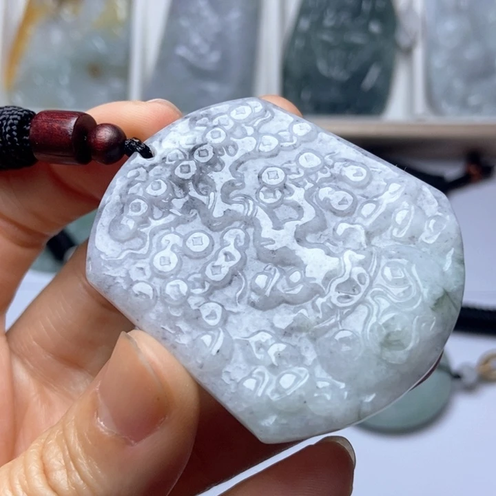 翡翠未镶嵌挂件翡翠