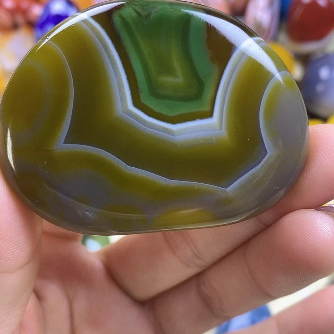 未镶嵌玛瑙/玉髓珠宝半成品