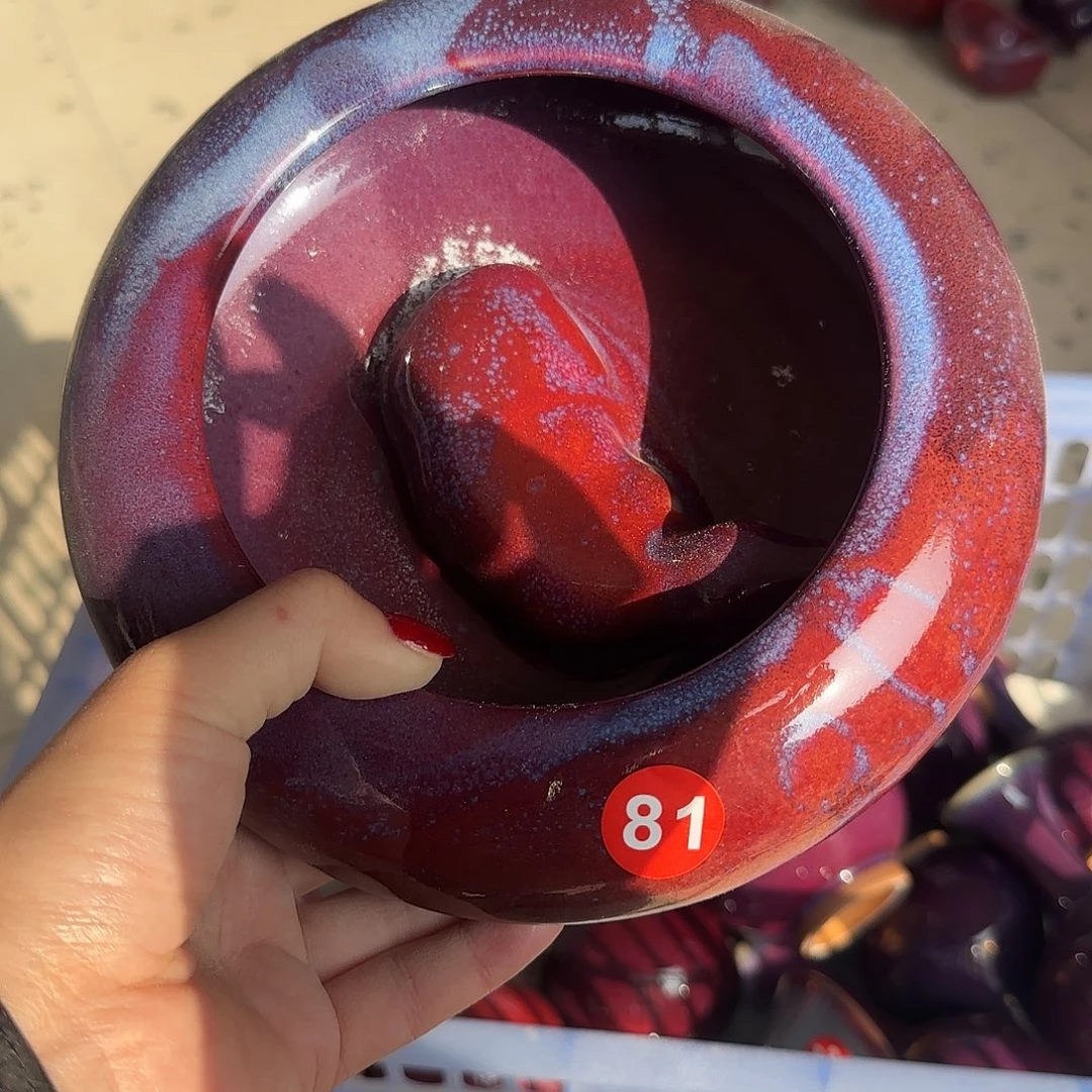 摆件陶郑家钧窑摆件