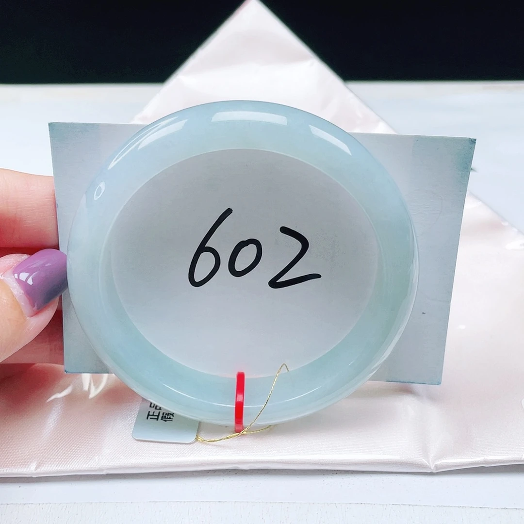 翡翠未镶嵌手镯缅甸翡翠58+