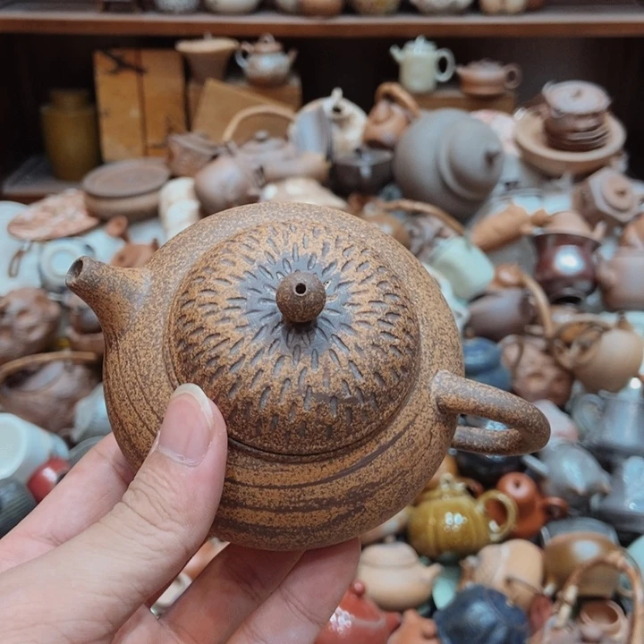 柴烧老岩泥高端茶器