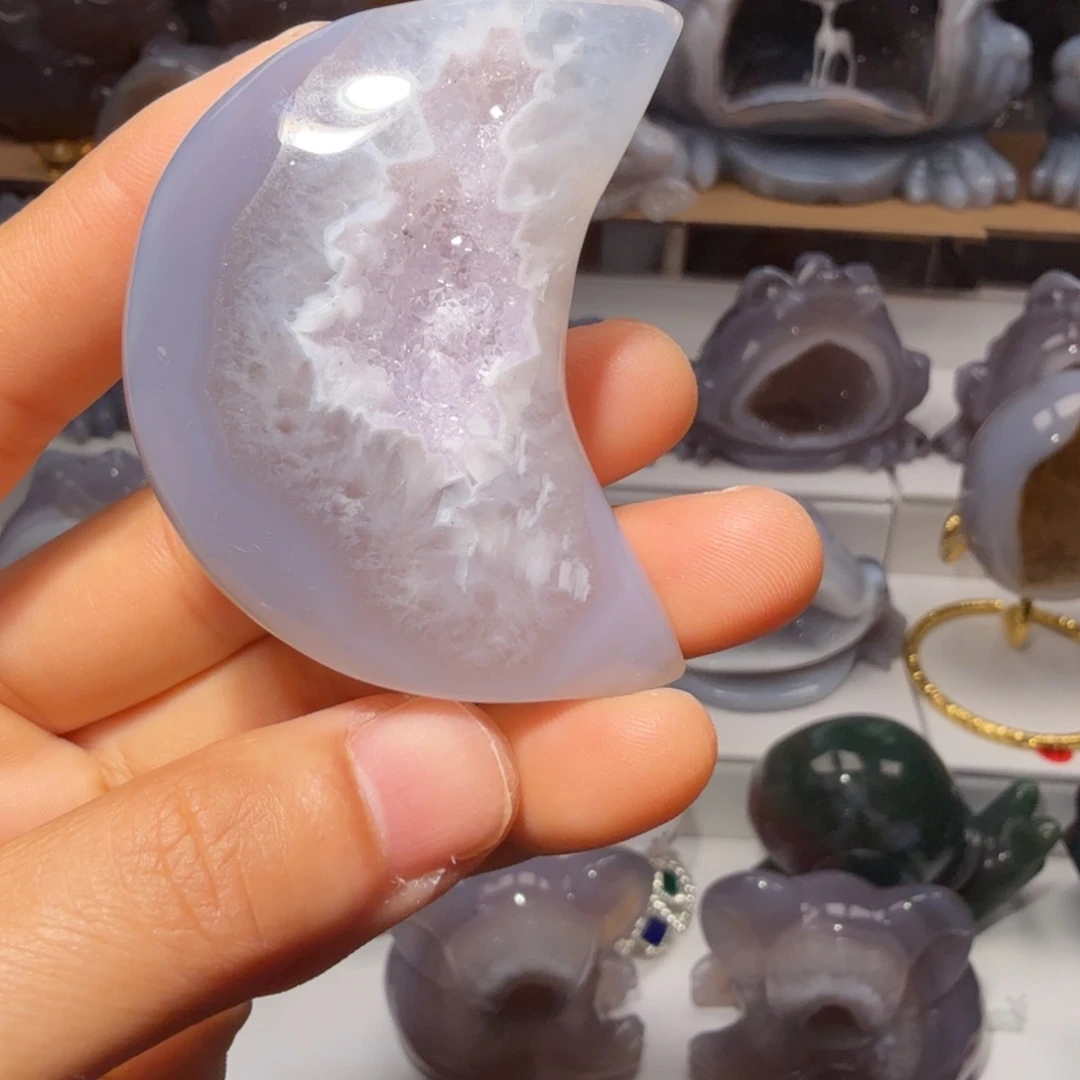 玛瑙/玉髓未镶嵌摆件