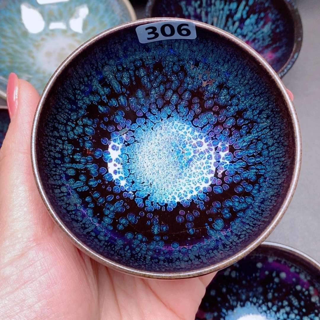 荒***茶盏建窑建盏主人杯306