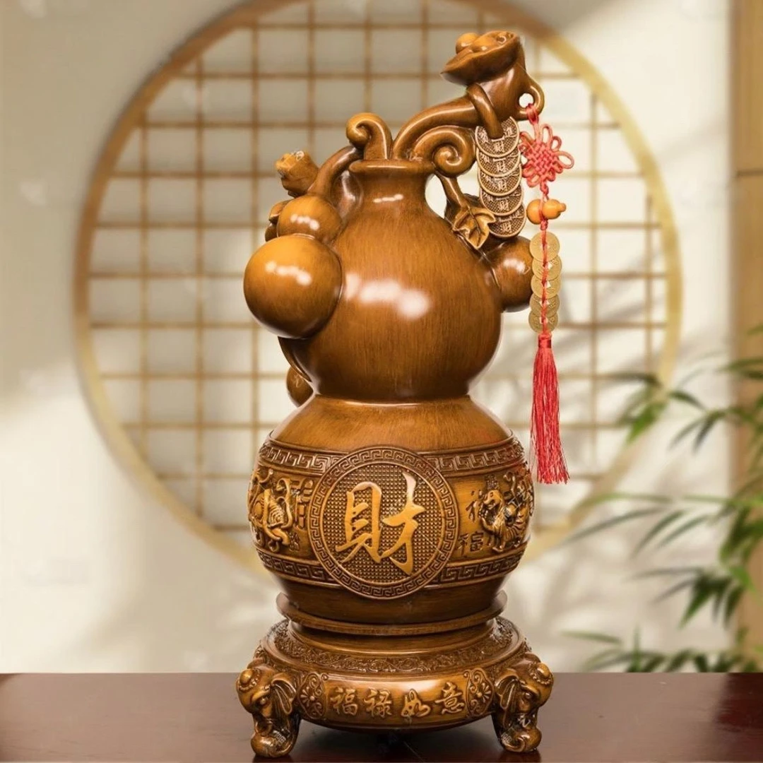 福禄转葫芦家居工艺品饰品   360度旋转   （直播）