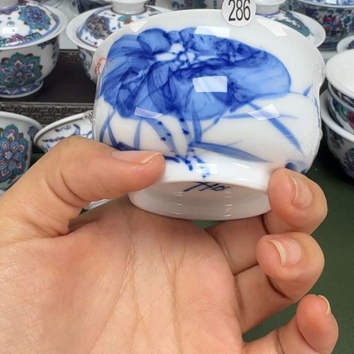 沙沙手工手绘茶具286