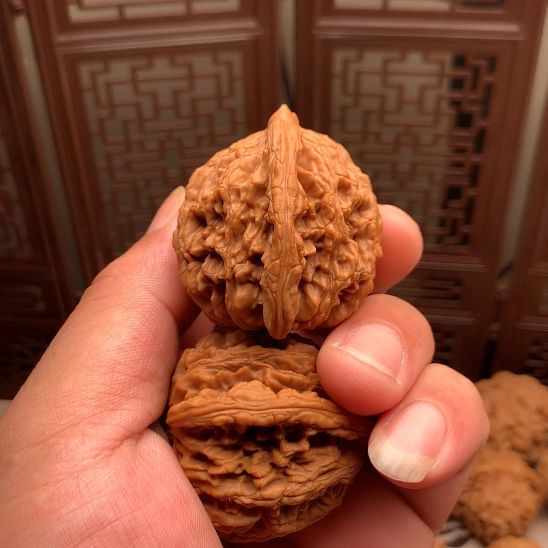 吊坠文玩核桃全品麦穗虎头