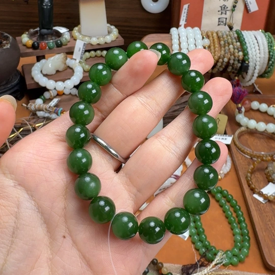 和田玉（糖玉）未镶嵌手链