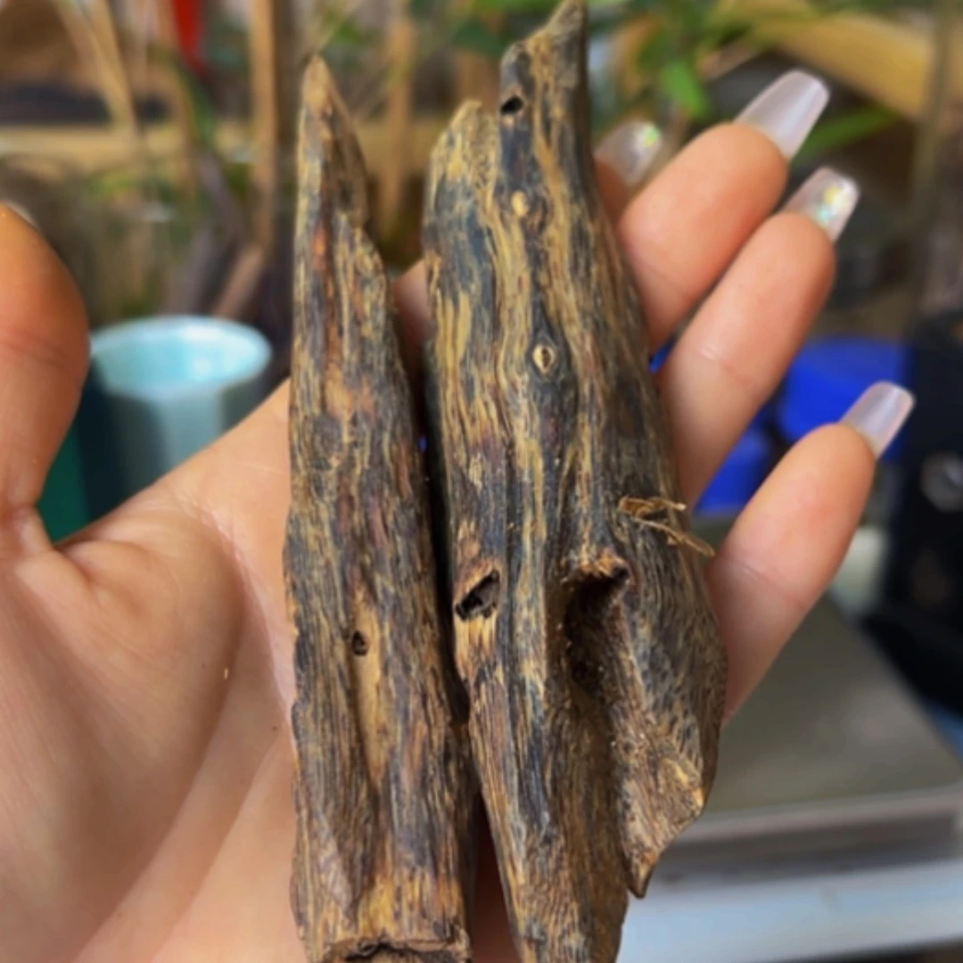 【闪购商品】沉香沉香碎屑海南奇楠白棋虫漏高端老料35克