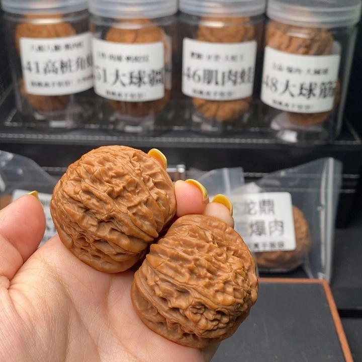 把件文玩核桃四座楼41