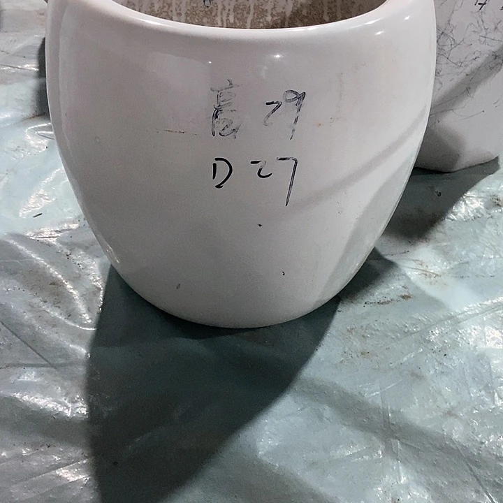 高温烧制白苹果大号一个