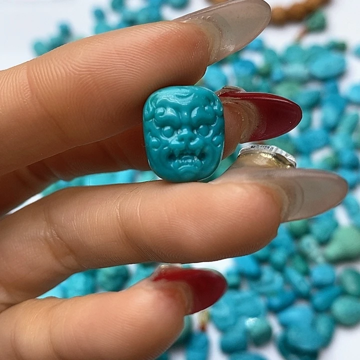 绿松石珠宝奇石未镶嵌