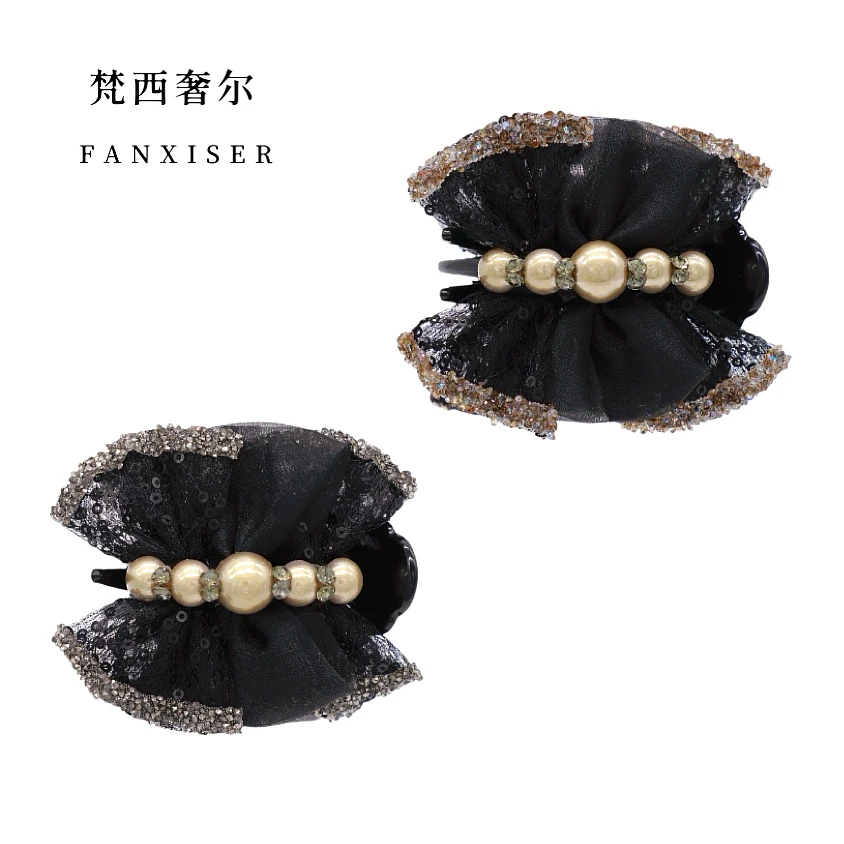 【芭黎】高级蕾丝轻奢时尚优雅丸子夹YM8494