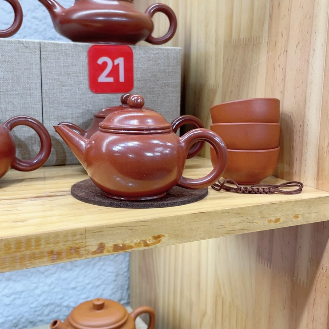 茶壶紫砂伍*80水平，一套……