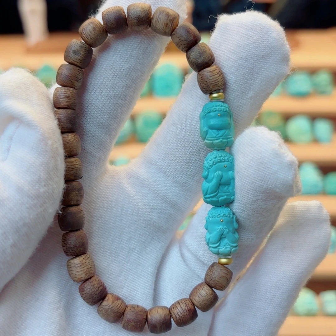 绿松石未镶嵌配饰