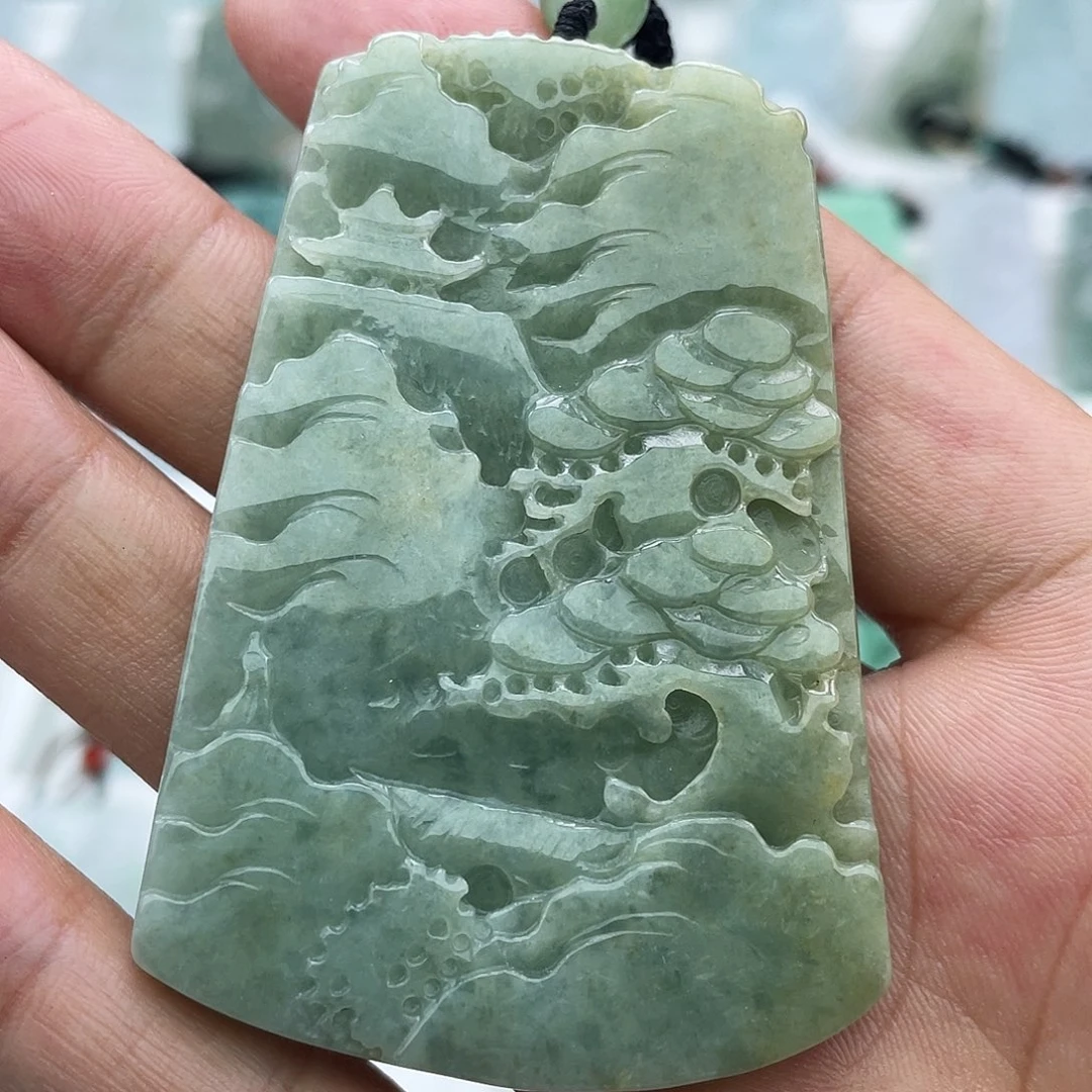 颈饰未镶嵌翡翠翡翠