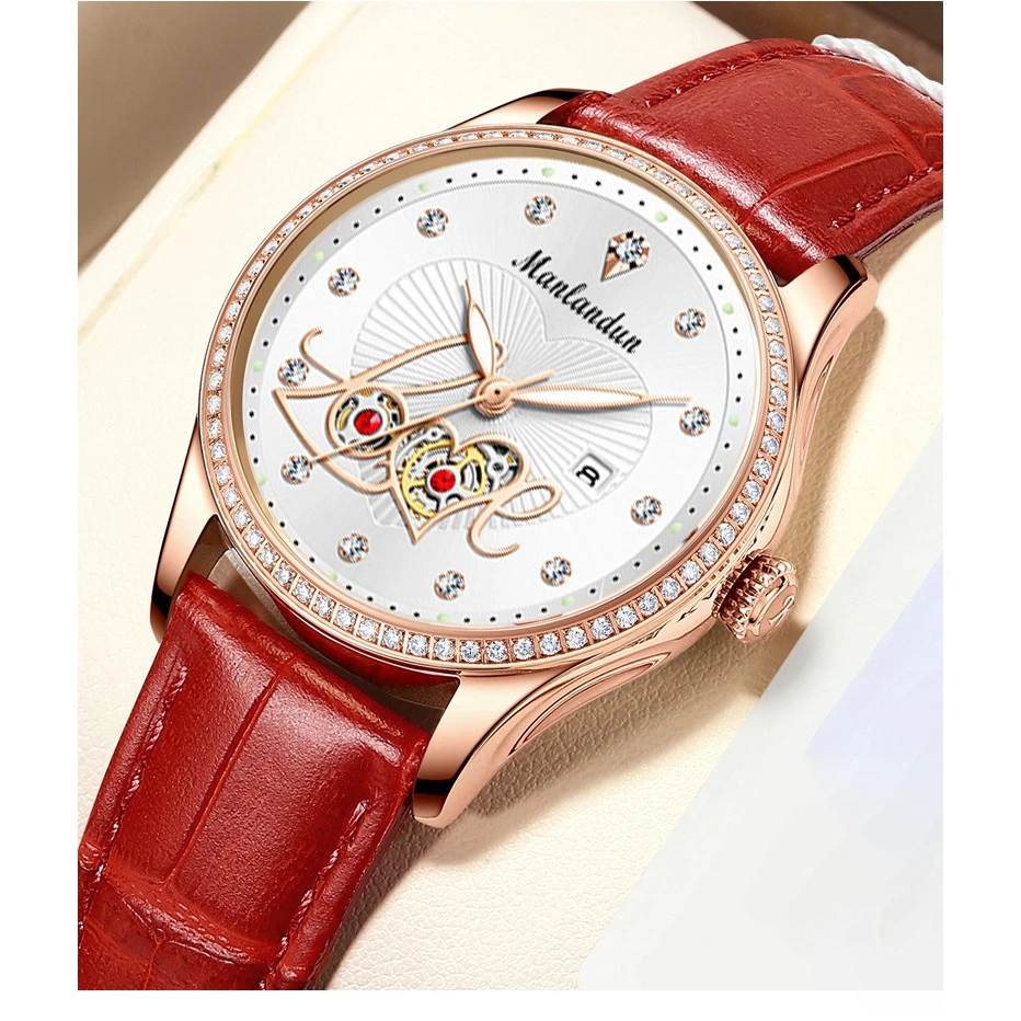 新款LOVE百搭日历女士腕表 2883 H