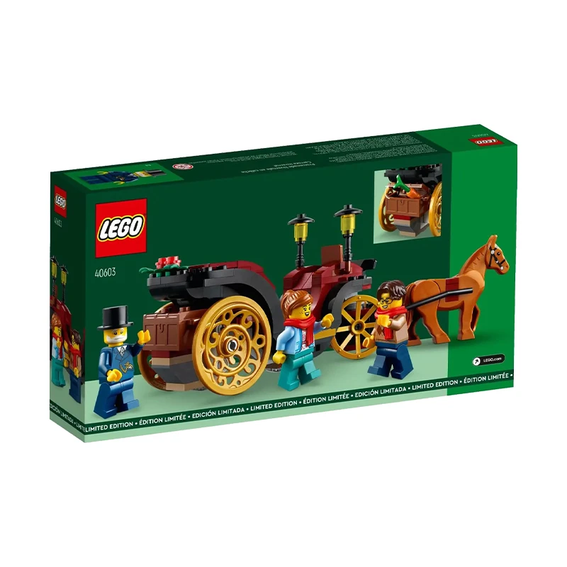 LEGO/乐高【圣诞好礼】40603/40604圣诞节限定礼物益智拼搭积木