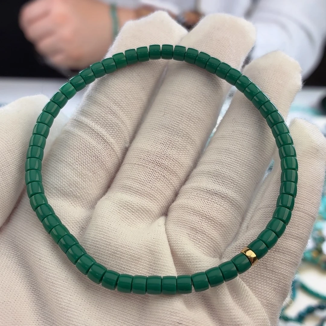 绿松石未镶嵌配饰4mm