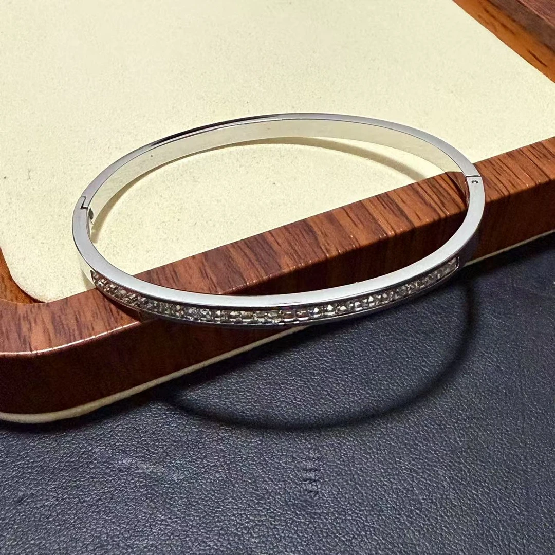 足银手镯 【典藏臻品】时尚气质百搭手镯wd17101