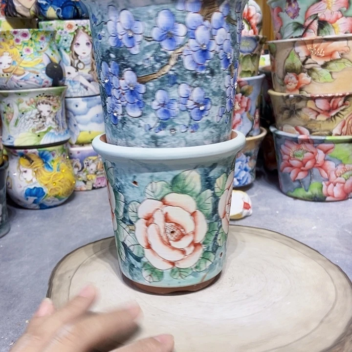 景德镇艺术手绘作品