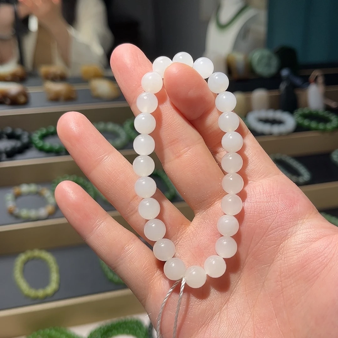 手链未镶嵌和田玉小**学