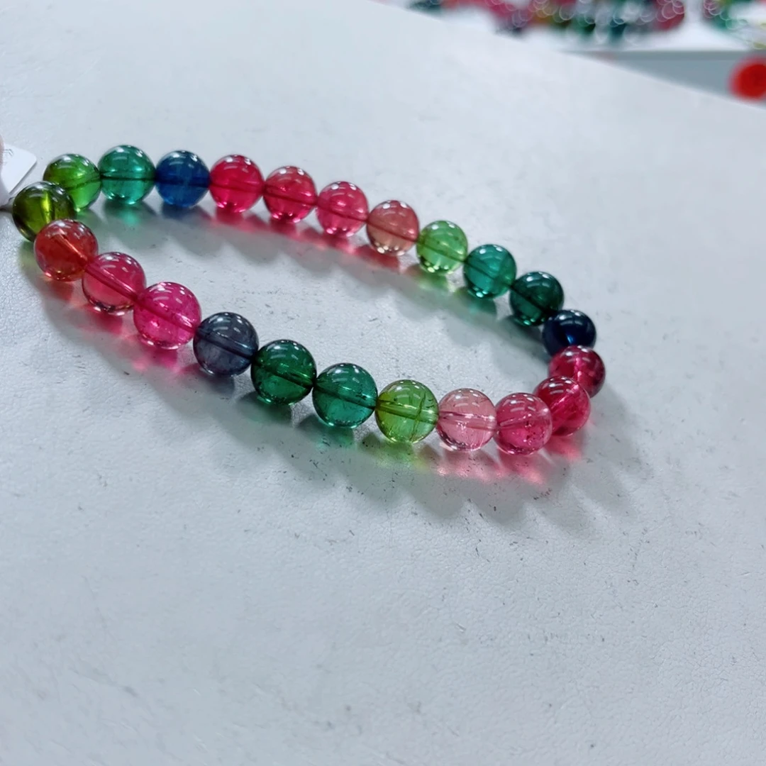 未镶嵌手链碧玺碧玺