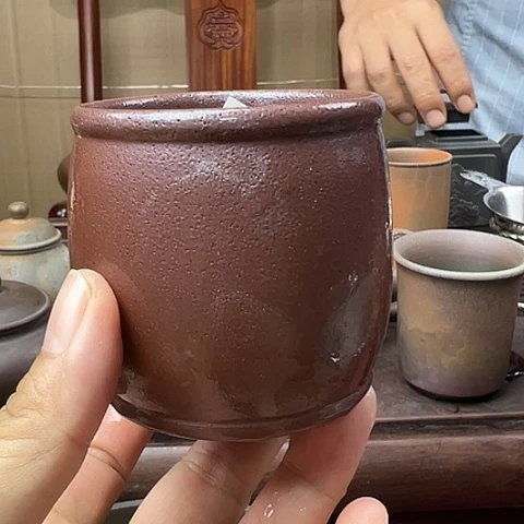 戬谷龙窑柴烧茶杯30