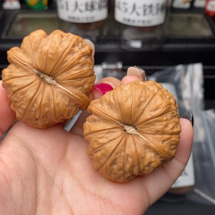 把件文玩核桃南瓜41.5球肥底