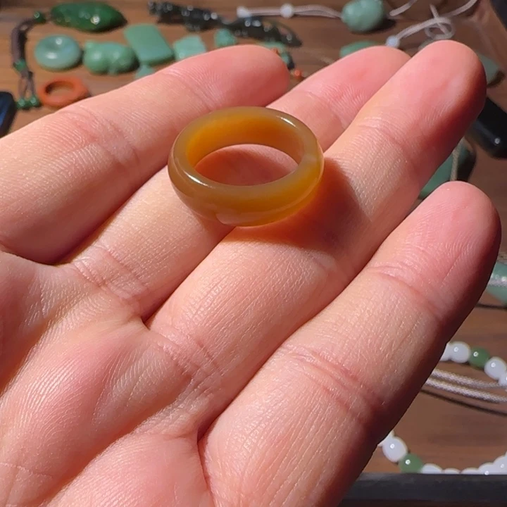 和田玉未镶嵌颈饰@*