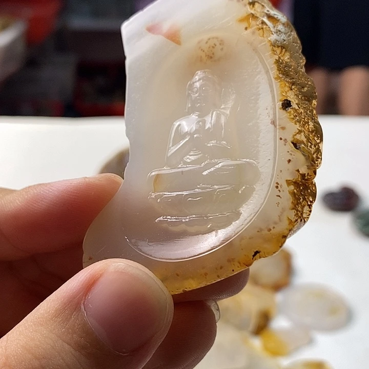 玛瑙/玉髓未镶嵌颈饰