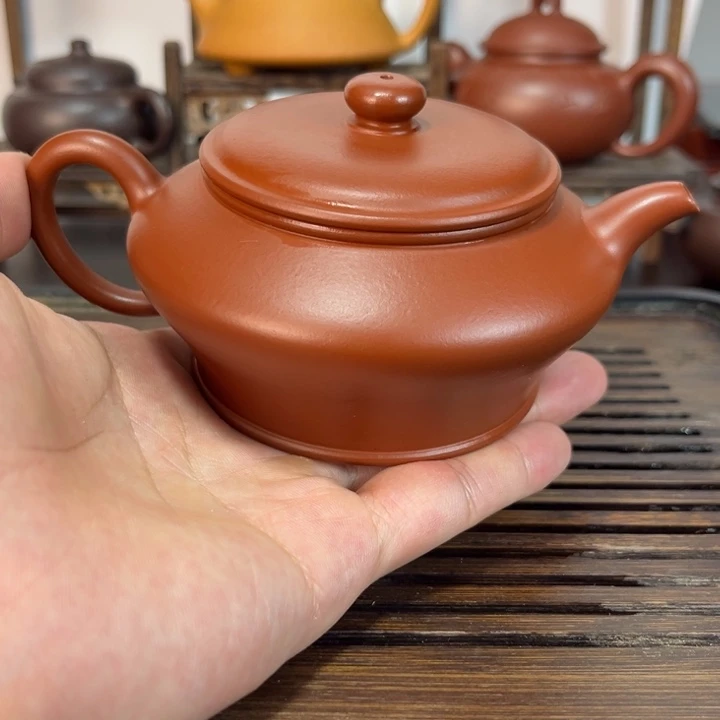 紫砂茶壶原矿紫砂手工制作