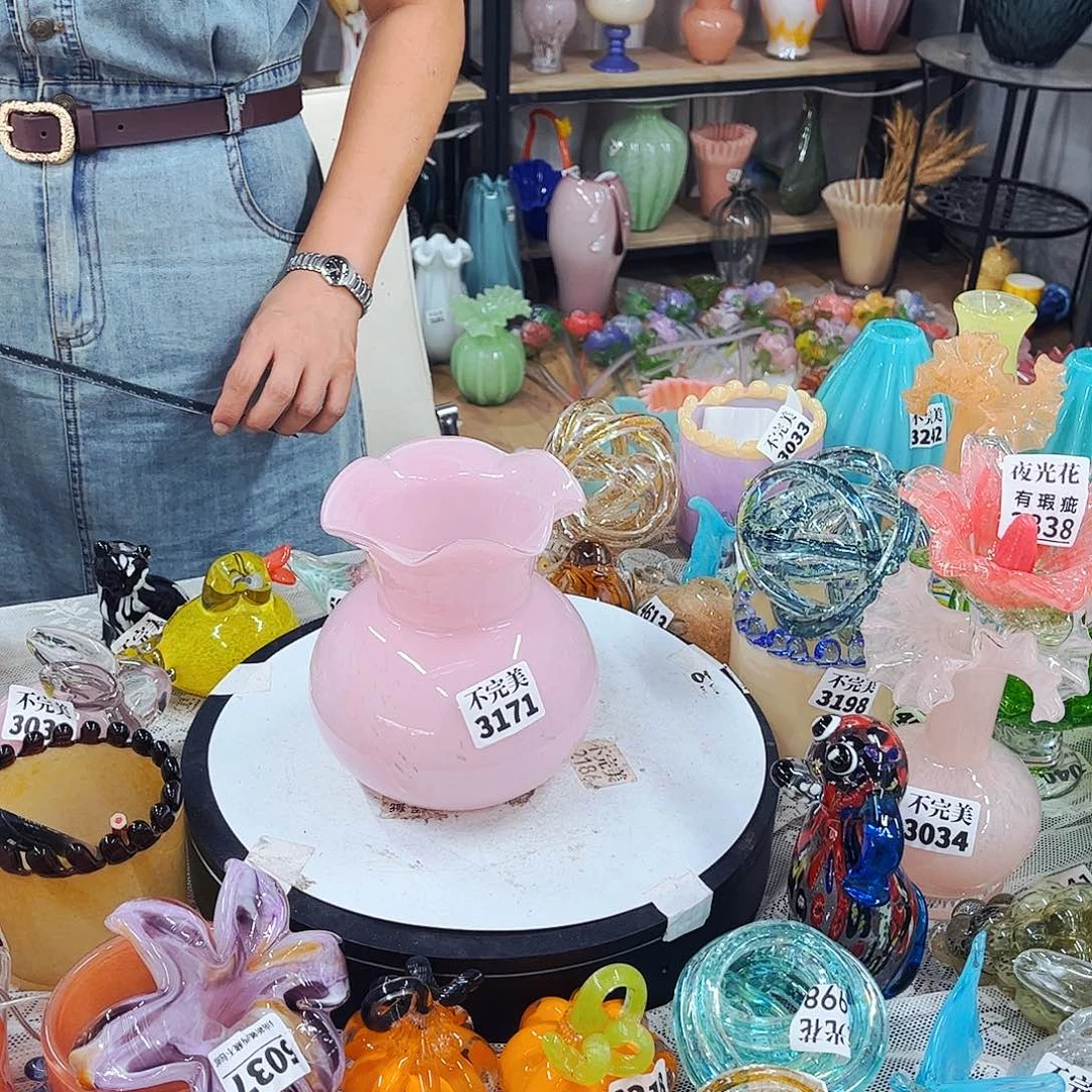 3171 家悦琉璃工艺品不完美