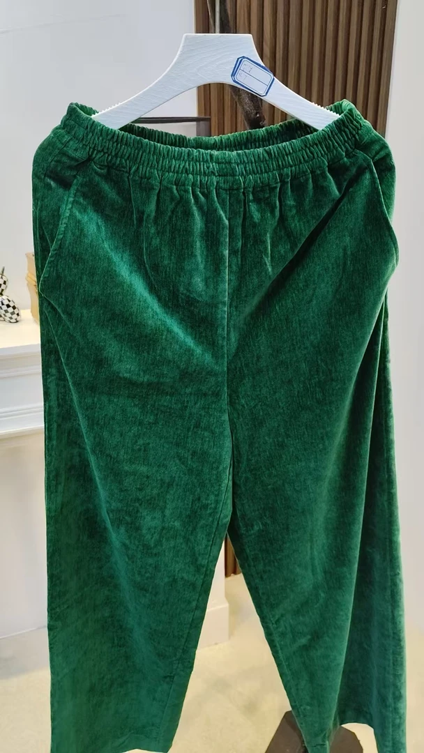 15家-绿色休闲裤子-177