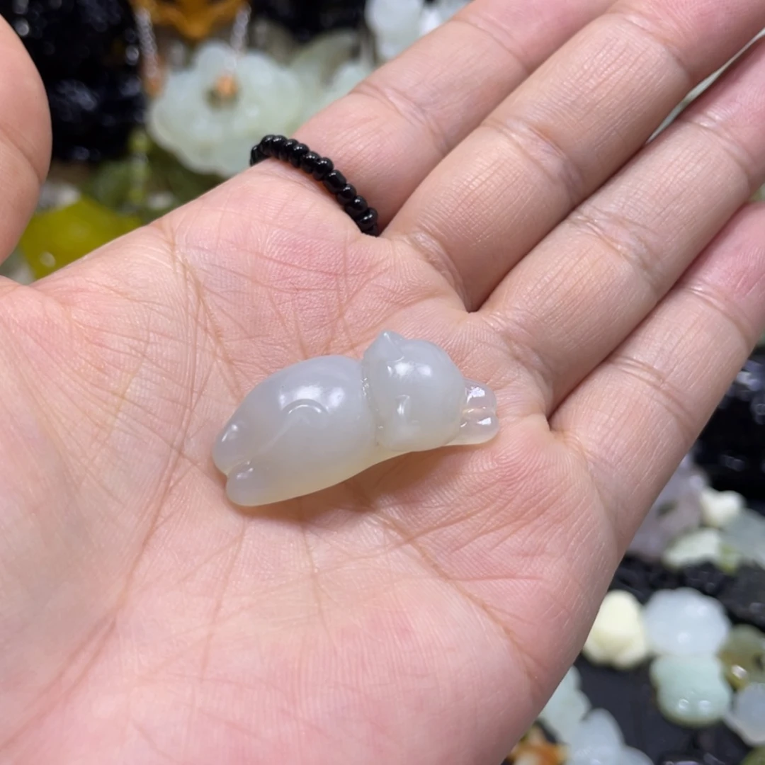 【闪购商品】岫玉颈饰未镶嵌24吊坠