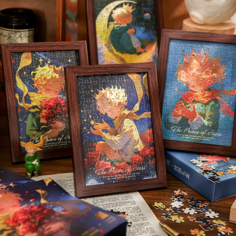 纸先生拼图礼盒 小宇宙系列 轻复古高颜值花卉学生拼图桌面摆件