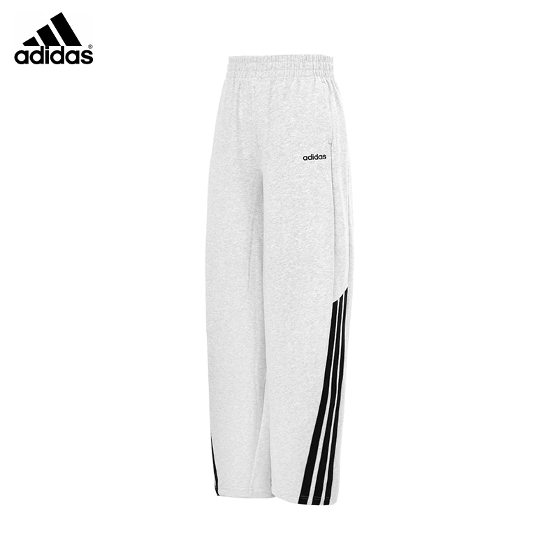 adidas/阿迪达斯女子25年门店新款经典三条纹运动休闲裤子 KA2590