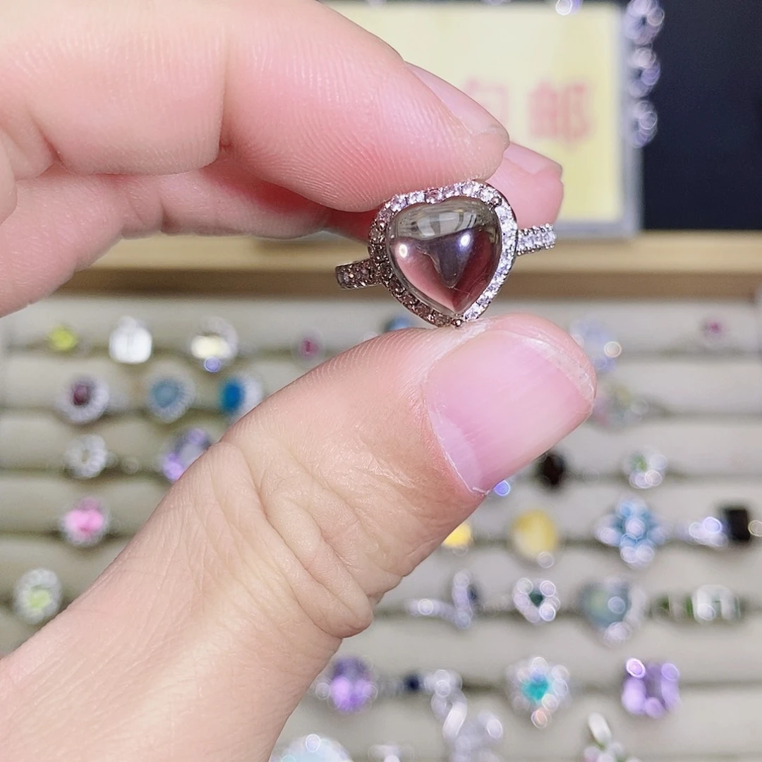 未镶嵌戒指水晶559