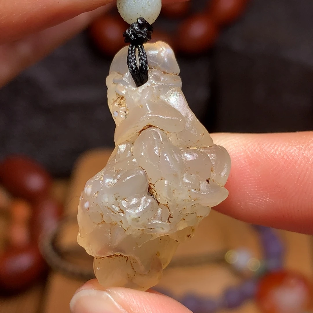 未镶嵌玛瑙/玉髓珠宝半成品