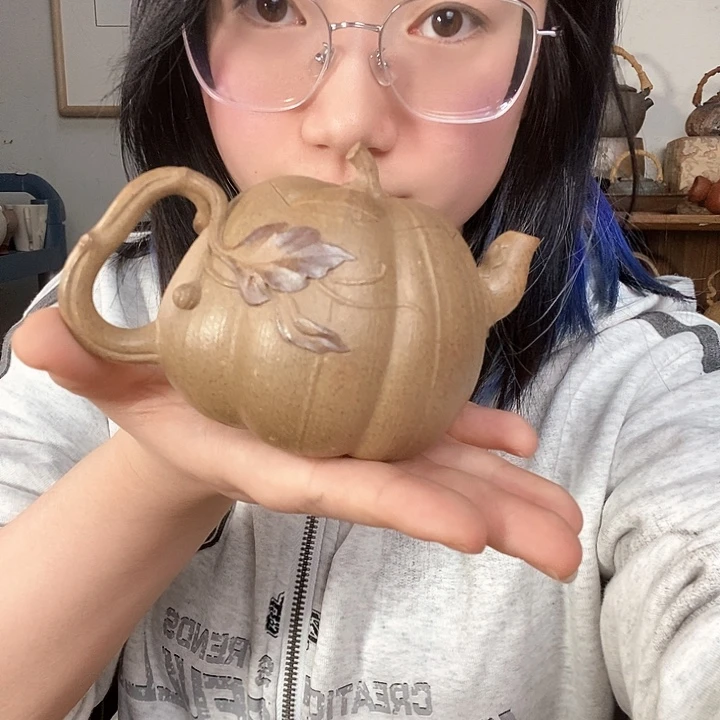 紫砂茶宠柴烧南瓜