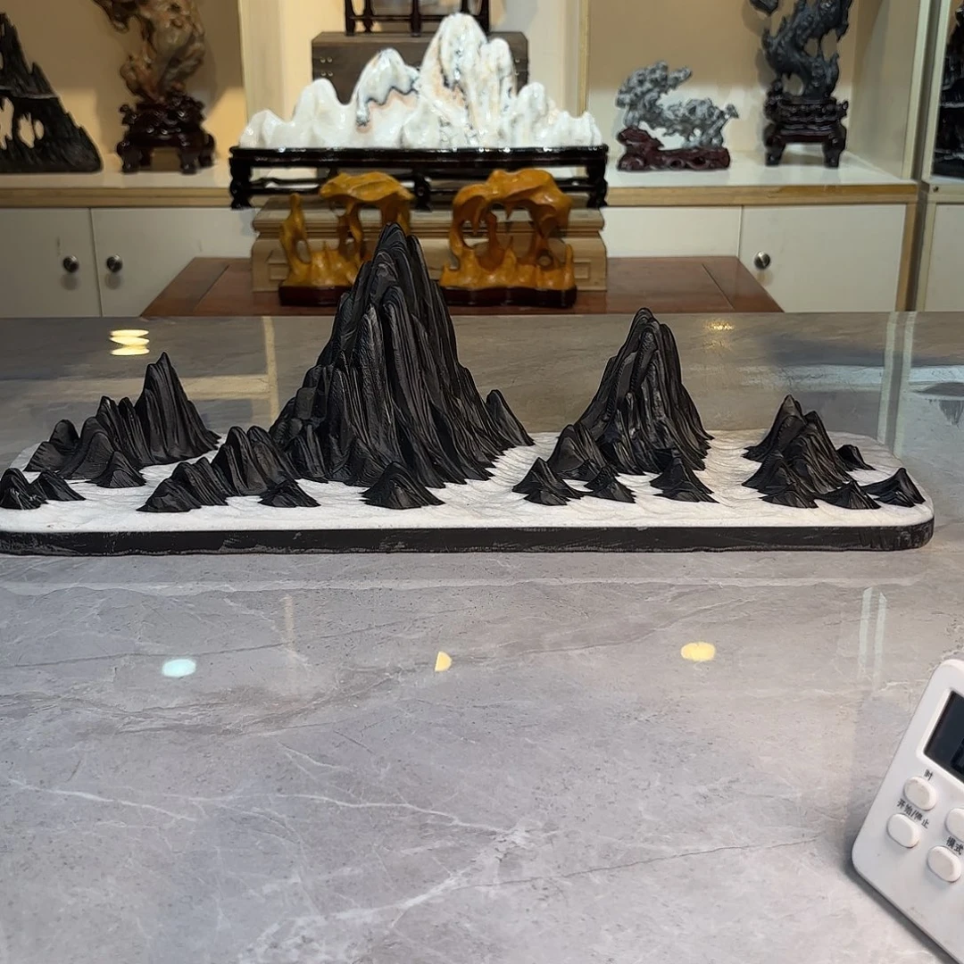 爱***空灵璧石手工雕刻奇石摆件