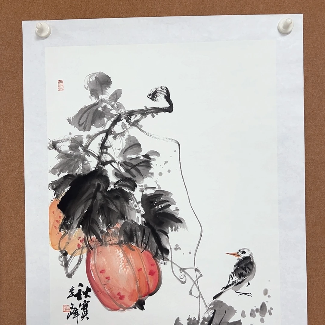 国画李文峰的画作