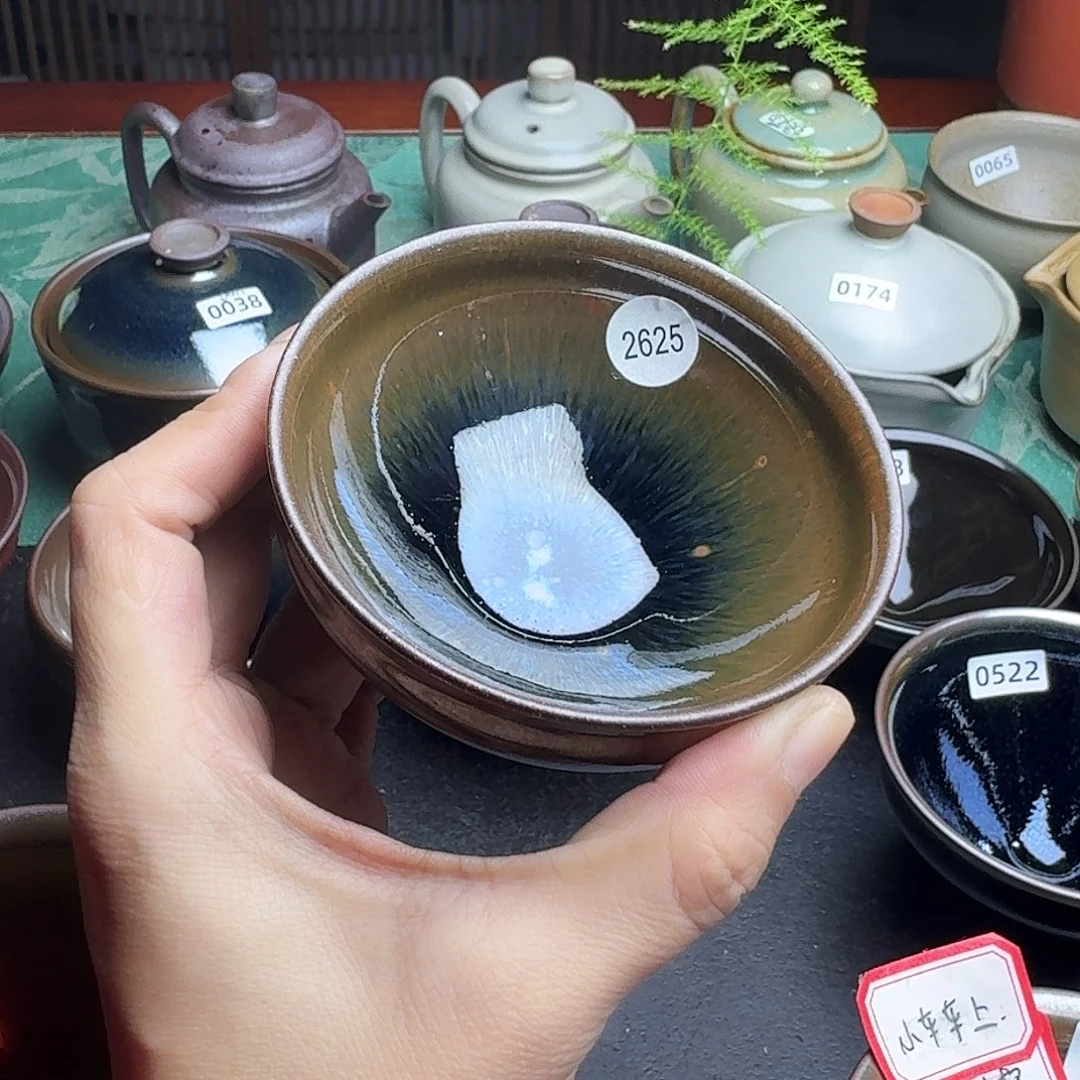 茶盏2625 渐变豪层次感柴烧主人杯