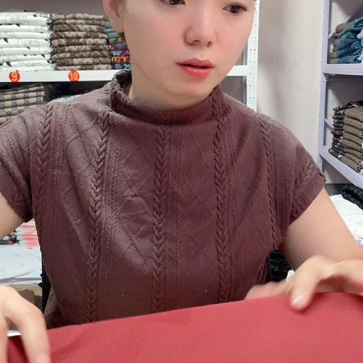 枣红色里布布料两米590