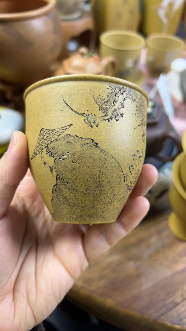 紫砂茶器 紫砂主人杯